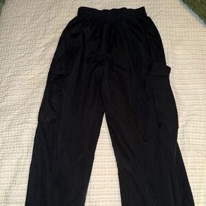 Black cargo pants